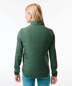 Lacoste Sport Clothing-Women'S Sport Padded Water-Repellent Golf Sweater