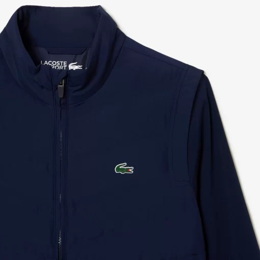 Lacoste Golf-Women'S Sport Padded Water-Repellent Golf Sweater