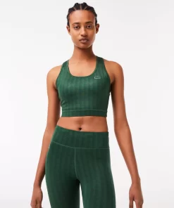 Lacoste Bras & Leggings-Women'S Sport Printed Sports Bra