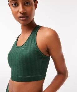 Lacoste Bras & Leggings-Women'S Sport Printed Sports Bra