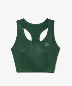 Lacoste Bras & Leggings-Women'S Sport Printed Sports Bra