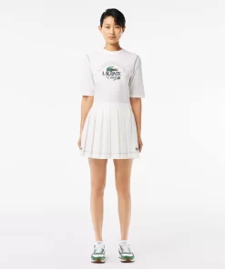 Lacoste Tennis-Women'S Sport Roland Garros Edition Pleated Skirt