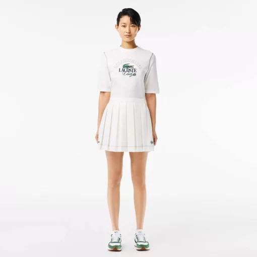 Lacoste Tennis-Women'S Sport Roland Garros Edition Pleated Skirt