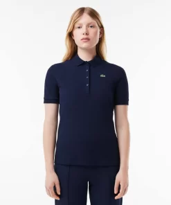 Lacoste Golf-Women'S Sport Slim Fit Organic Cotton Ultra-Dry Golf Polo