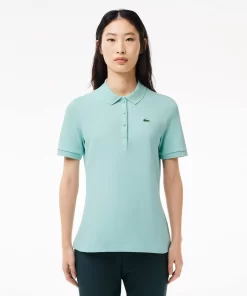 Lacoste Golf-Women'S Sport Slim Fit Organic Cotton Ultra-Dry Golf Polo