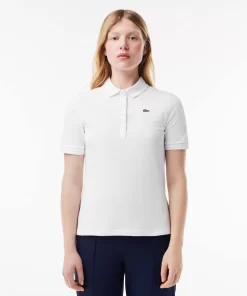 Lacoste Golf-Women'S Sport Slim Fit Organic Cotton Ultra-Dry Golf Polo