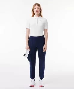 Lacoste Golf-Women'S Sport Slim Fit Organic Cotton Ultra-Dry Golf Polo