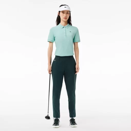 Lacoste Golf-Women'S Sport Slim Fit Organic Cotton Ultra-Dry Golf Polo