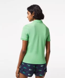 Lacoste Golf-Women'S Sport Slim Fit Organic Cotton Ultra-Dry Golf Polo