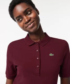 Lacoste Golf-Women'S Sport Slim Fit Organic Cotton Ultra-Dry Golf Polo