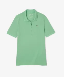 Lacoste Golf-Women'S Sport Slim Fit Organic Cotton Ultra-Dry Golf Polo