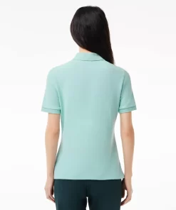 Lacoste Golf-Women'S Sport Slim Fit Organic Cotton Ultra-Dry Golf Polo