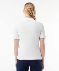 Lacoste Golf-Women'S Sport Slim Fit Organic Cotton Ultra-Dry Golf Polo