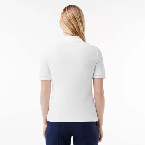 Lacoste Golf-Women'S Sport Slim Fit Organic Cotton Ultra-Dry Golf Polo