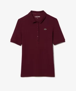 Lacoste Golf-Women'S Sport Slim Fit Organic Cotton Ultra-Dry Golf Polo