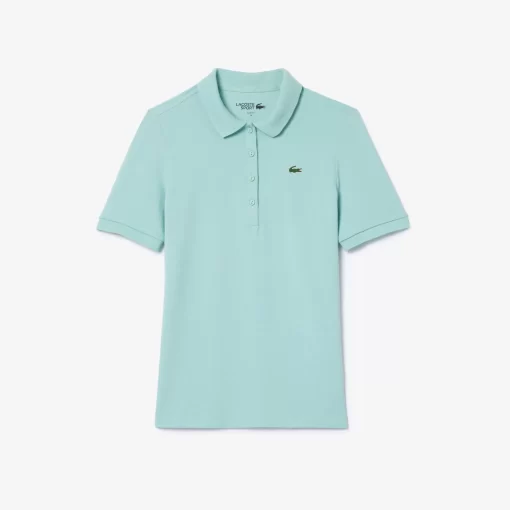 Lacoste Golf-Women'S Sport Slim Fit Organic Cotton Ultra-Dry Golf Polo