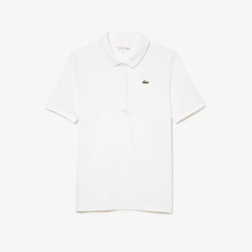 Lacoste Golf-Women'S Sport Slim Fit Organic Cotton Ultra-Dry Golf Polo