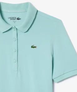 Lacoste Golf-Women'S Sport Slim Fit Organic Cotton Ultra-Dry Golf Polo