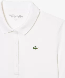 Lacoste Golf-Women'S Sport Slim Fit Organic Cotton Ultra-Dry Golf Polo