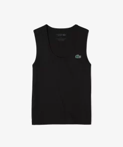 Lacoste Fitness & Training-Women'S Sport Slim Fit Ribbed Tank Top