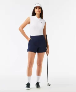 Lacoste Golf-Women'S Sport Stretch Taffeta Golf Bermuda Shorts