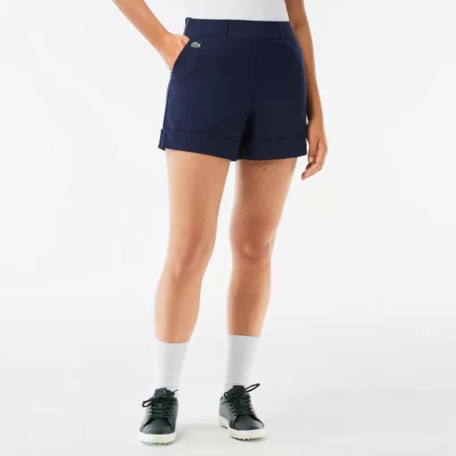 Lacoste Golf-Women'S Sport Stretch Taffeta Golf Bermuda Shorts