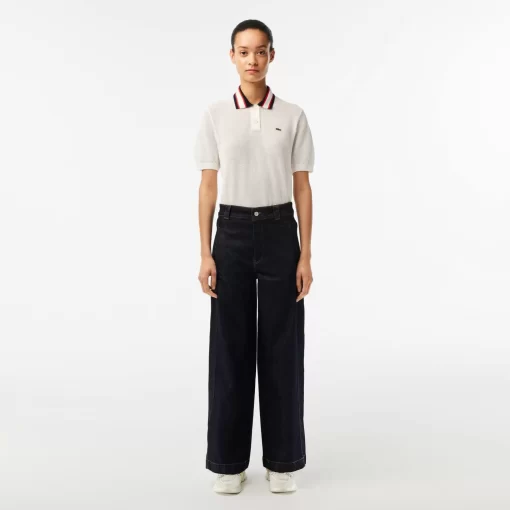 Lacoste Trousers & Shorts-Women'S Stretch Denim Jeans