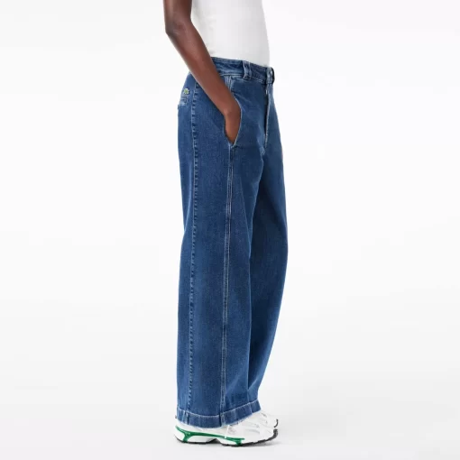 Lacoste Trousers & Shorts-Women'S Stretch Denim Jeans