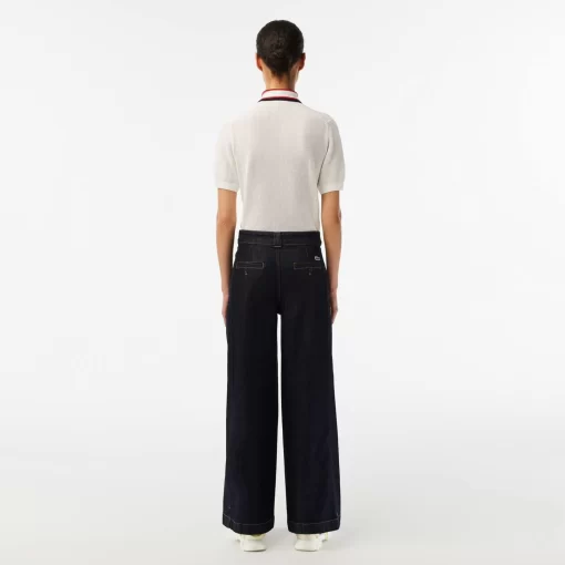 Lacoste Trousers & Shorts-Women'S Stretch Denim Jeans