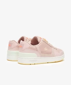 Lacoste Sneakers-Women'S T-Clip Leather Gum Sole Trainers