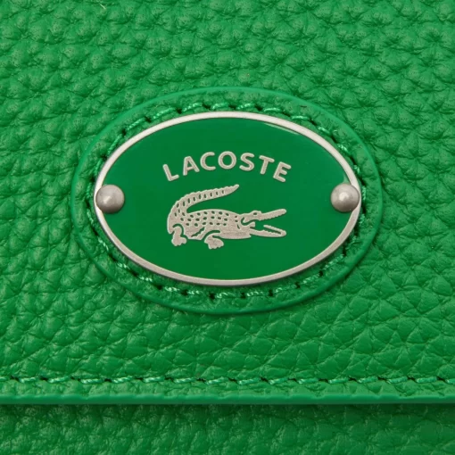 Lacoste Wallets & Small Leather Goods-Women'S Top Grain Leather Flap Close Wallet