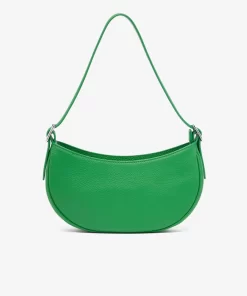 Lacoste Cross Body-Women'S Top Grain Leather Halfmoon Bag