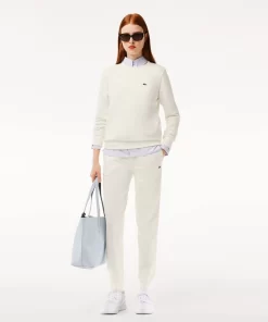 Lacoste Tracksuits-Women'S Unbrushed Fleece Jogger Sweatshirt