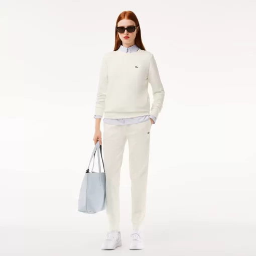 Lacoste Tracksuits-Women'S Unbrushed Fleece Jogger Sweatshirt