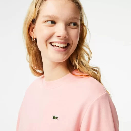 Lacoste Sweatshirts-Women'S Unbrushed Fleece Jogger Sweatshirt