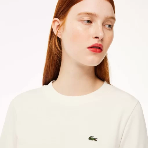 Lacoste Tracksuits-Women'S Unbrushed Fleece Jogger Sweatshirt