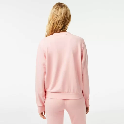 Lacoste Sweatshirts-Women'S Unbrushed Fleece Jogger Sweatshirt