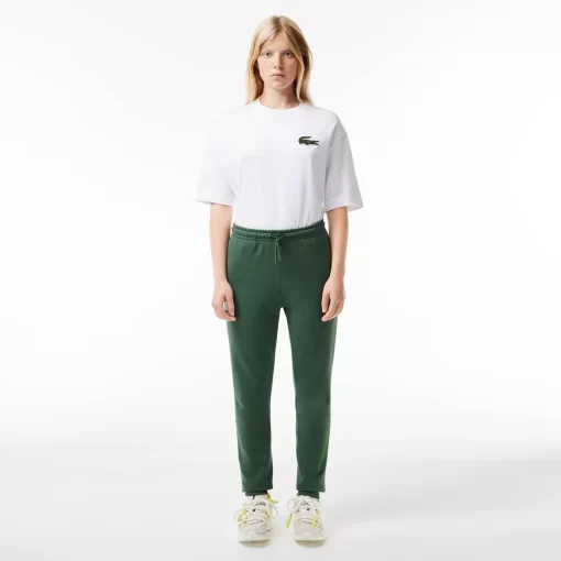 Lacoste Trousers & Shorts-Women'S Unbrushed Fleece Jogger Trackpants