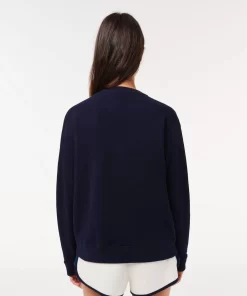 Lacoste Knitwear-Women'S V-Neck Sweater