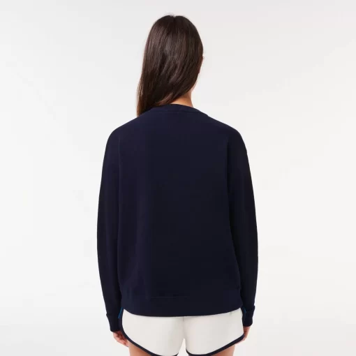 Lacoste Knitwear-Women'S V-Neck Sweater