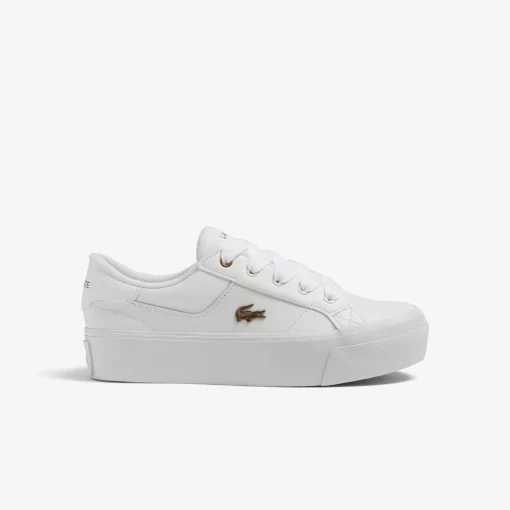 Lacoste Sneakers-Women'S Ziane Platform Leather Trainers