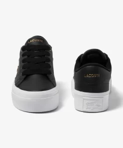 Lacoste Sneakers-Women'S Ziane Platform Leather Trainers