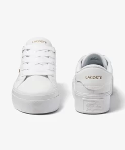 Lacoste Sneakers-Women'S Ziane Platform Leather Trainers