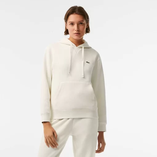 Lacoste Sweatshirts-Women'S Loose Fit Cotton Blend Jogger Hoodie