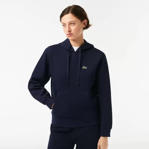 Lacoste Sweatshirts-Women'S Loose Fit Cotton Blend Jogger Hoodie