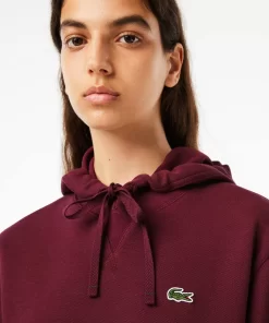 Lacoste Sweatshirts-Women'S Loose Fit Cotton Blend Jogger Hoodie