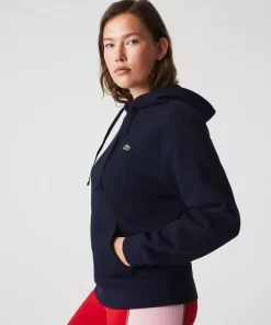 Lacoste Sweatshirts-Women'S Loose Fit Cotton Blend Jogger Hoodie