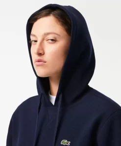 Lacoste Sweatshirts-Women'S Loose Fit Cotton Blend Jogger Hoodie