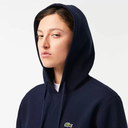 Lacoste Sweatshirts-Women'S Loose Fit Cotton Blend Jogger Hoodie