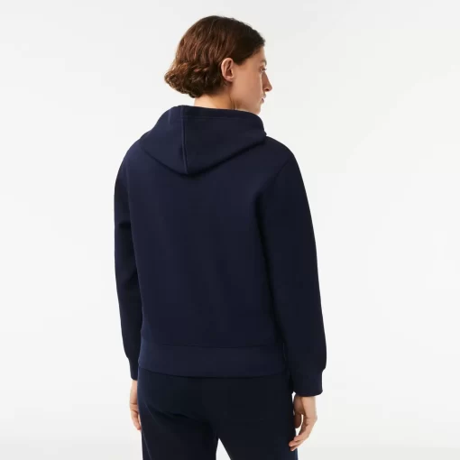 Lacoste Sweatshirts-Women'S Loose Fit Cotton Blend Jogger Hoodie